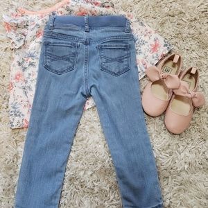 Baby Girls Gap Light washed jeggings 18-24m